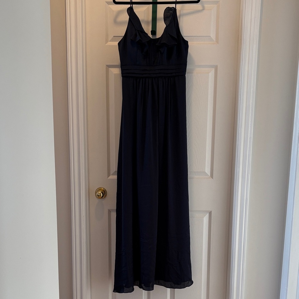 BCBG Navy Long Dress